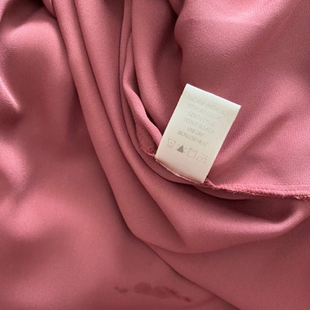 Z Max Studio Shiny Dot Jacquard Flutter Sleeve Dr… - image 5